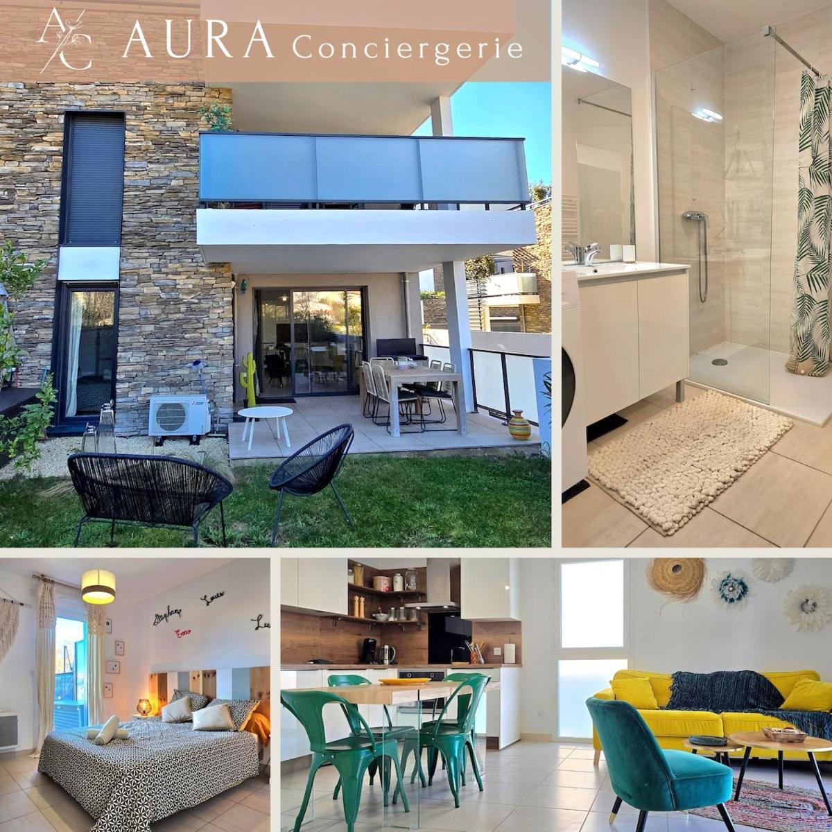 La Ciccia - Cosy De Plain-pied, Avec Jardin, Terrasse Et Garage Prive - By Auraconcergerie Apartment Saint-Cyr-sur-Mer